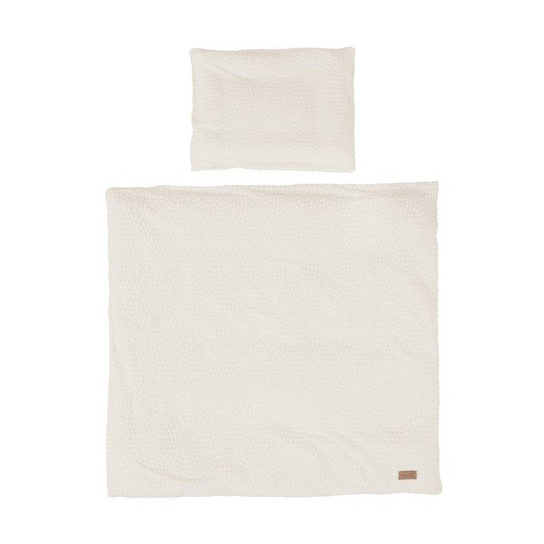 Kremno bela otroška posteljnina za otroško posteljico 80x80 cm Seashells – Roba