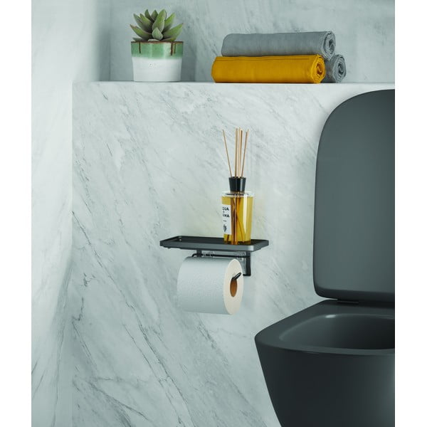 Držalo za toaletni papir iz nerjavečega jekla Origin Lava - Metaltex-image-1