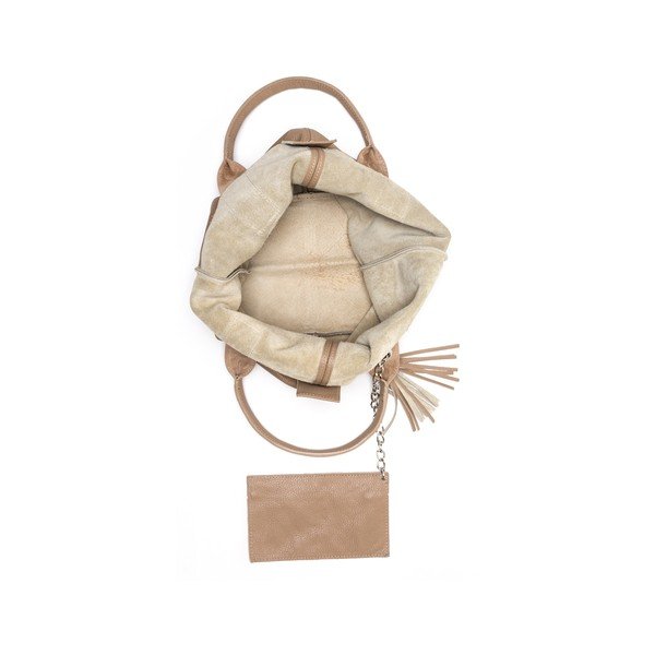 Usnjena torbica Anna Luchini 187 Fango-image-3