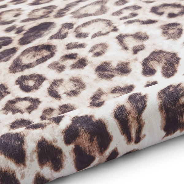 Rjavo/bež sintetično krzno 155x195 cm Faux Leopard – Think Rugs-image-3