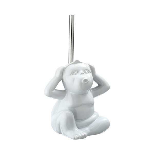 Keramična WC ščetka Wenko Monkey Silent -image-1