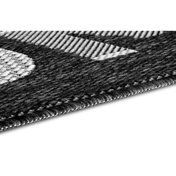 Antracitno siv predpražnik Hanse Home Weave Smiley Welcome, 50 x 80 cm-image-3