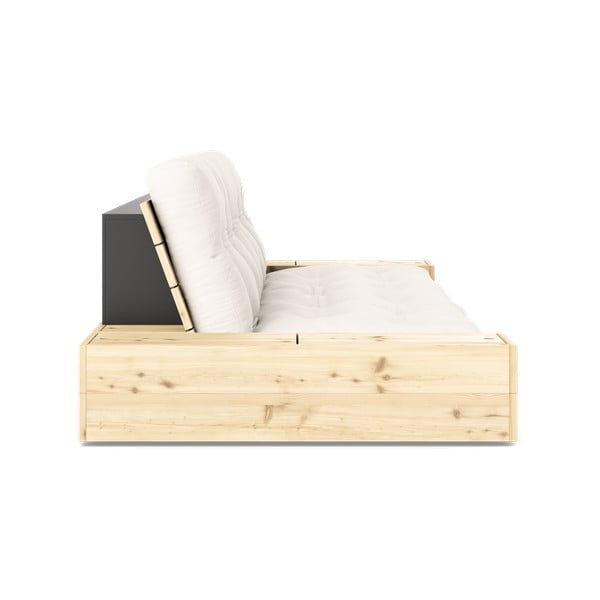 Kremno bela raztegljiva sedežna garnitura 244 cm Base – Karup Design-image-3