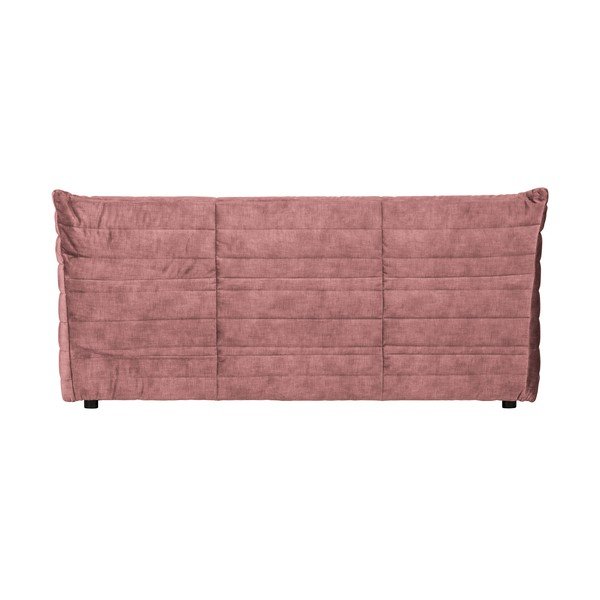 Svetlo rožnata žametna sedežna garnitura 160 cm Bag – WOOOD-image-2