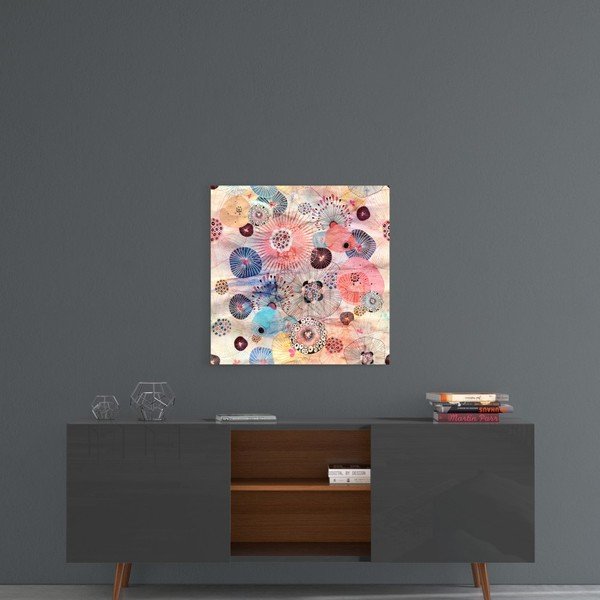 Steklena slika Insigne Alternative Flowers, 40 x 40 cm-image-1