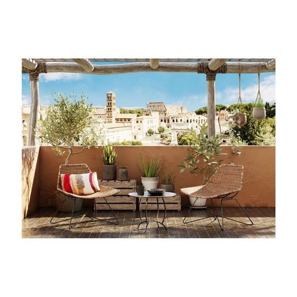 Bombažen okrasni vzglavnik Kare Design Ethno Fire, 40 x 60 cm-image-3