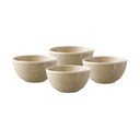 Bež skledice v kompletu 4 ks za juho iz kamenine 1 l – House Nordic