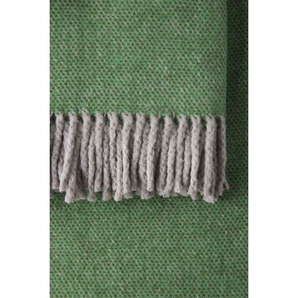 Zelena pletenina z bombažem Euromant Jade, 140 x 160 cm-image-2