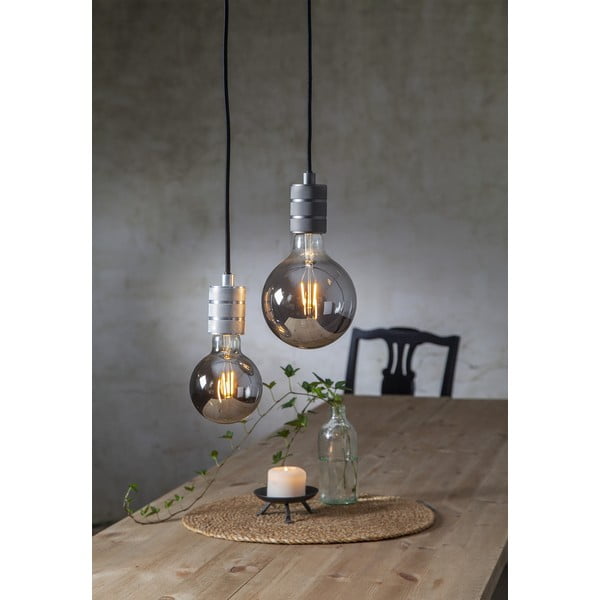 LED filament žarnica s toplo svetlobo z žarnico E27, 2 W Plain Smoke – Star Trading-image-3