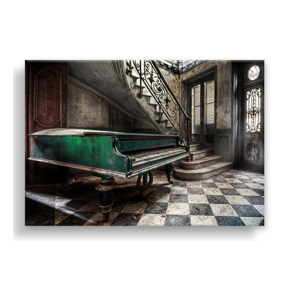 Slika Styler Canvas Silver Uno Piano, 85 x 113 cm