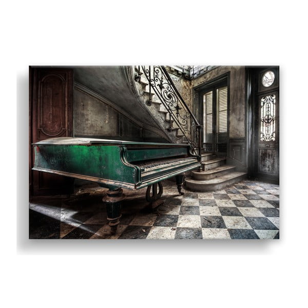 Slika Styler Canvas Silver Uno Piano, 85 x 113 cm