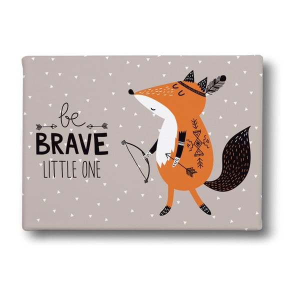 Slika Gospod Little Fox Bodite pogumni