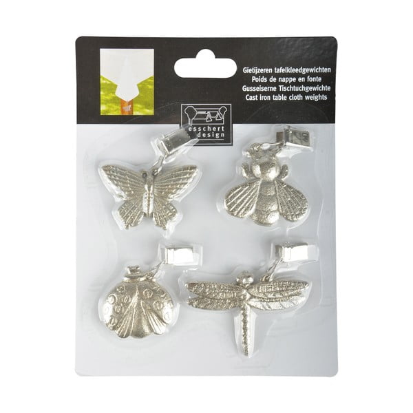 Komplet 8 uteži za namizne prte Esschert Design Garden-image-4