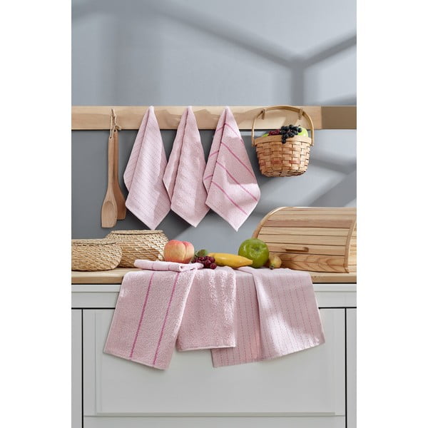 Bombažne kuhinjske krpe v kompletu 6 ks 30x50 cm Sofya – Foutastic-image-2