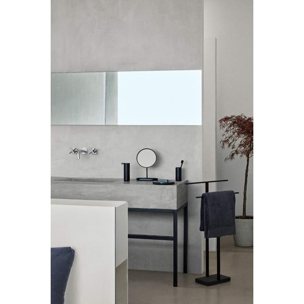 Svetlo siva bombažna kopalna brisača Blomus, 70 x 140 cm-image-4