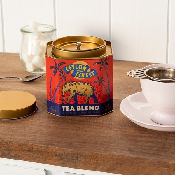 Kovinska posoda za shranjevanje za čaj Ceylon Finest – Rex London-image-1