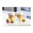 Steklene skodelice v kompletu z dvojno steno za latte 2 ks 320 ml Amo – Vialli Design