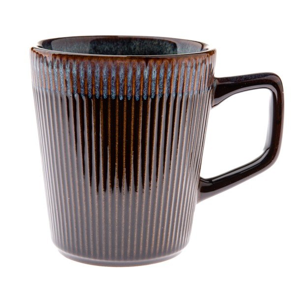 Temno rjava keramična skodelica 410 ml Tone – Dakls