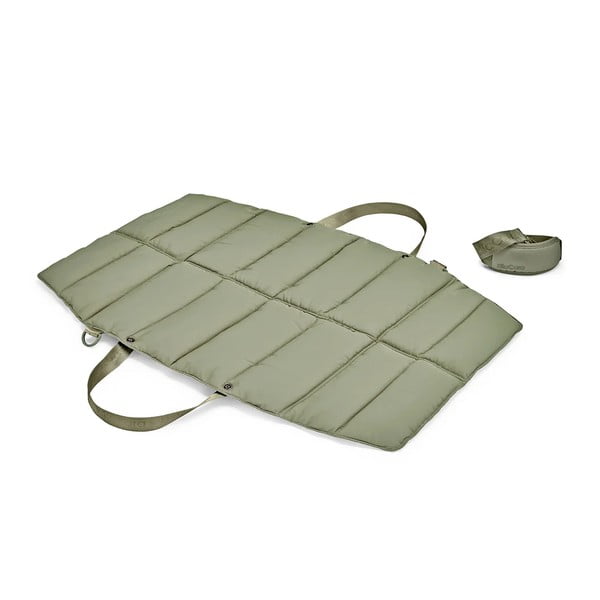 Zeleno potovalno ležišče za pse 53x80 cm Strada Grolive S – MiaCara
