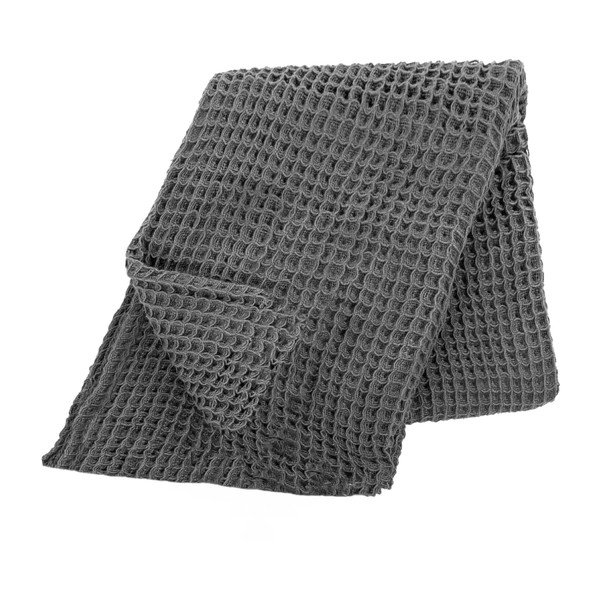 Sivo bombažno lahkotno pregrinjalo za posteljo Tiseco Home Studio, 250 x 260 cm-image-1