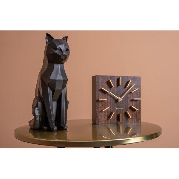 Mat črna PT LIVING Origami Cat, višina 29,5 cm-image-1
