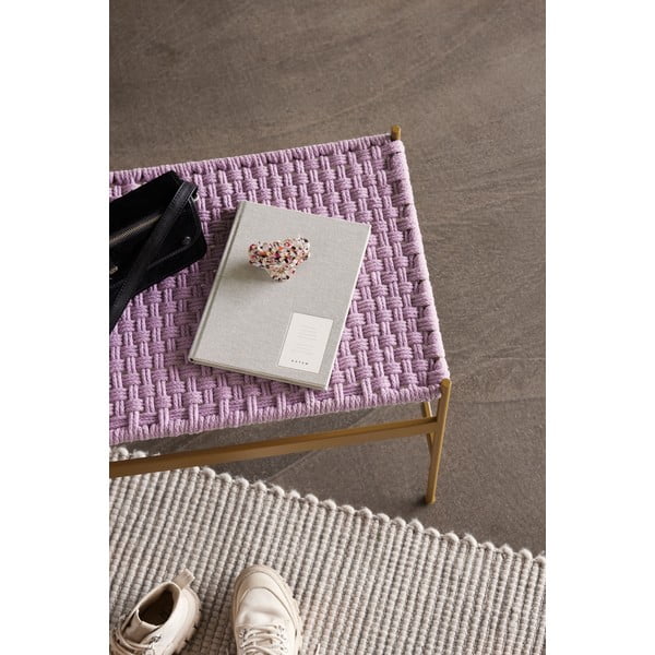 Svetlo siva obojestranska ročno tkana preproga iz mešanice volne 200x300 cm Poppy – Hübsch-image-1