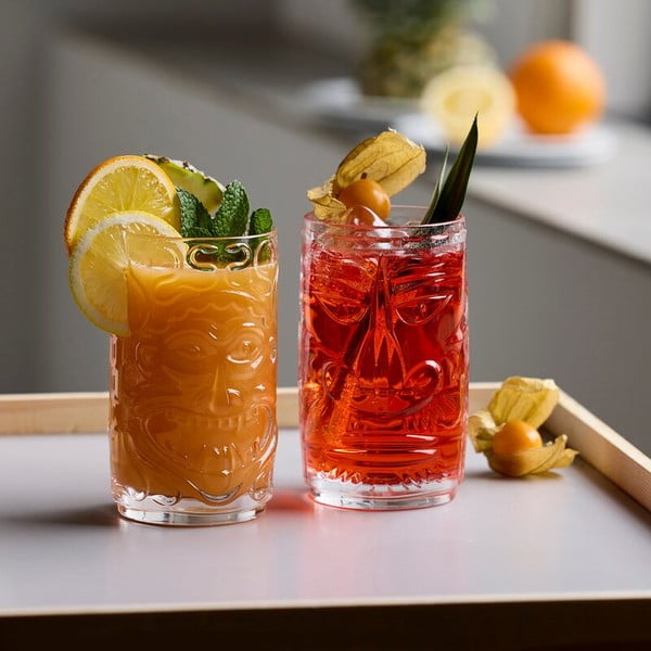 Kozarci v kompletu 4 ks za koktejle 450 ml Tiki – Lyngby Glas-image-2