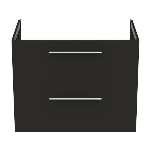 Antracitno siva stenska omarica za pod umivalnik 80x63 cm i.Life B – Ideal Standard