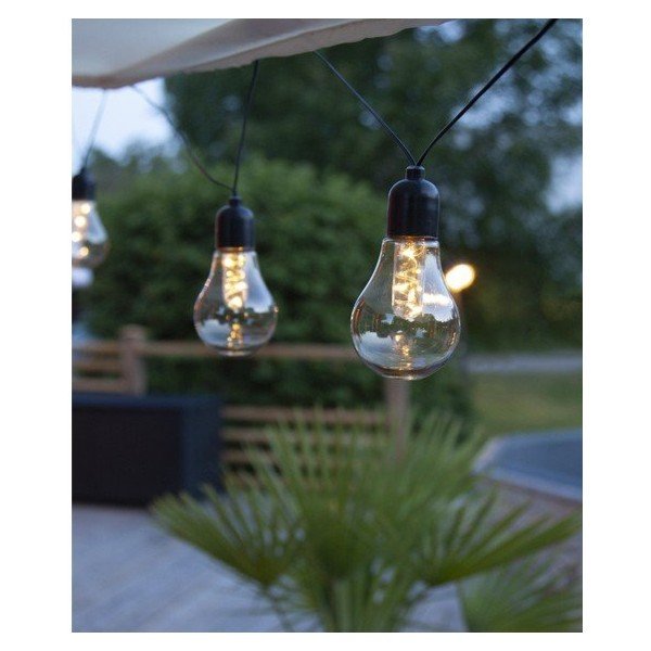 Zunanja svetlobna veriga LED z motivom žarnice Star Trading Glow, dolžina 4,05 m-image-1