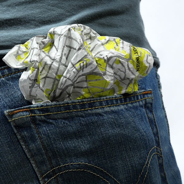 Zmečkan potovalni zemljevid Palomar Amsterdam-image-2