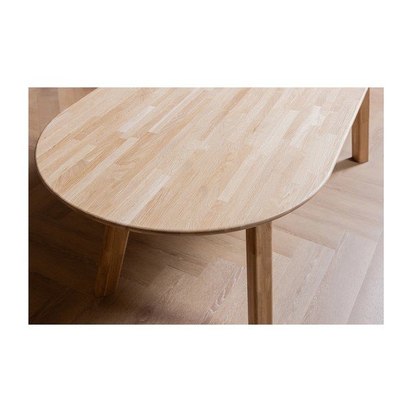 Jedilna miza iz masivnega hrasta 90x220 cm Tablo – WOOOD-image-4