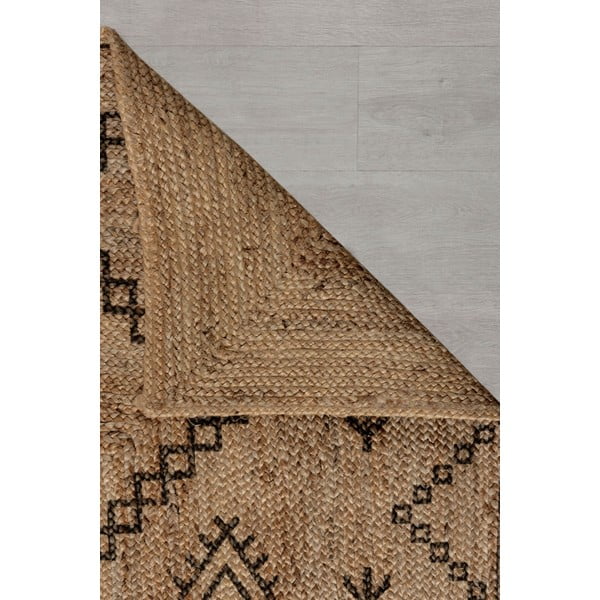 Preproga iz jute v naravni barvi 120x170 cm Rowen – Flair Rugs-image-3