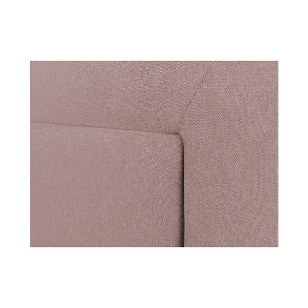Svetlo roza vzglavje Mazzini Sofas Ancona, 180 x 120 cm-image-2