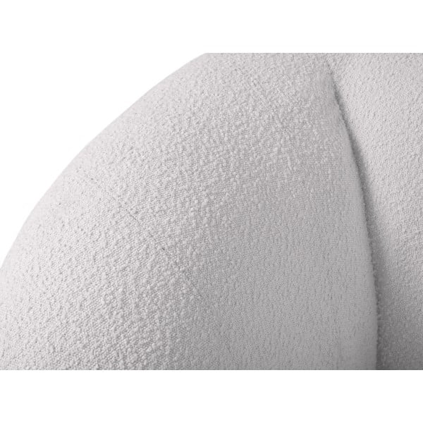 Svetlo siv fotelj iz tkanine bouclé Essen – Cosmopolitan Design-image-4