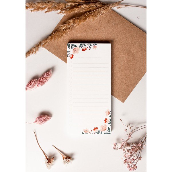 Lističi za opravila s cvetovi Printintin, 70 listov-image-1