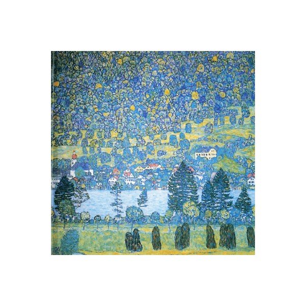 Reprodukcija Gustava Klimta - Jezero, 30 x 30 cm