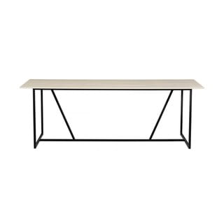 Jedilna miza iz masivnega jesena 90x220 cm Silas – WOOOD