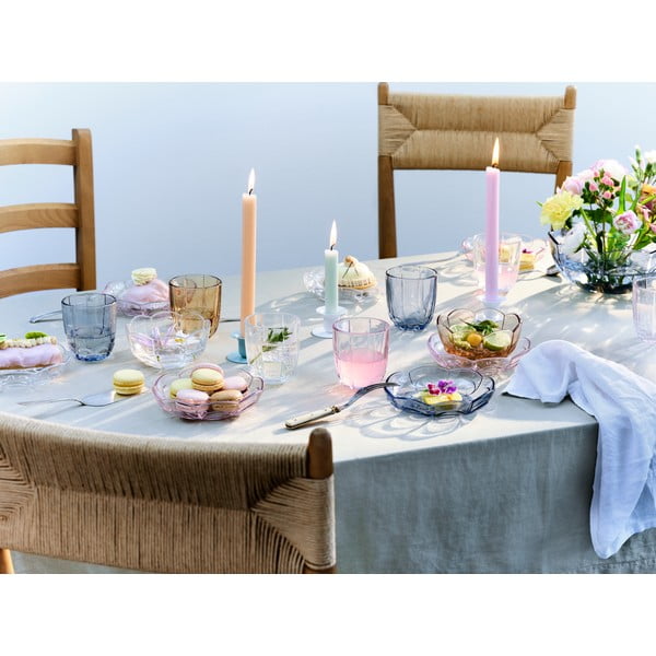 Svetlo modra steklena skleda ø 23 cm Lily - Holmegaard-image-1