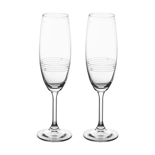 Kozarci za penino v kompletu 2 ks 220 ml – Orion