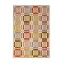 Ročno tkana volnena preproga v naravni barvi 140x200 cm Quadro Wool – Flair Rugs