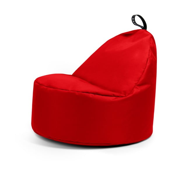 Rdeča vreča za sedenje Round XL – So Soft?