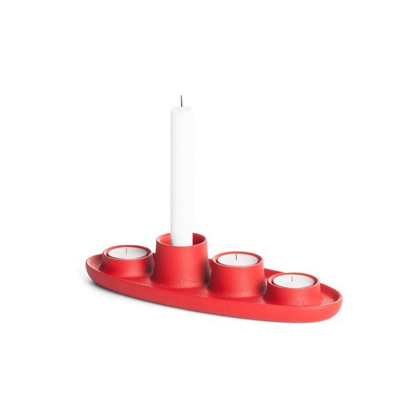 Rdeč svečnik EMKO Aye Aye Four Candles-image-2