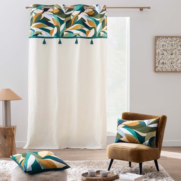 Okrasna blazina 50x50 cm Swan – douceur d'intérieur-image-1