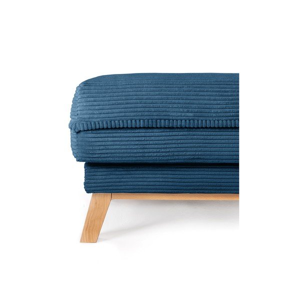 Moder tabure iz rebrastega žameta Tori – Bonami Selection-image-3