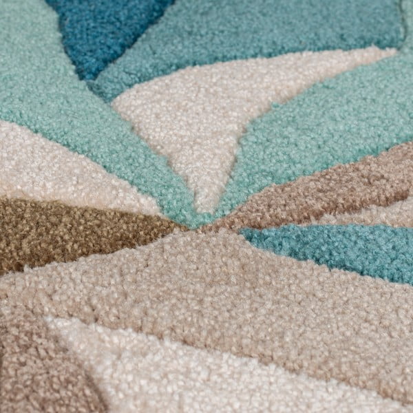 Turkizna preproga 170x120 cm Zest Infinite - Flair Rugs-image-2
