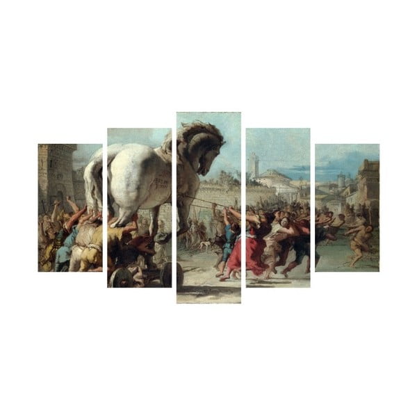 Večdelna slika Insigne Hunveno, 102 x 60 cm