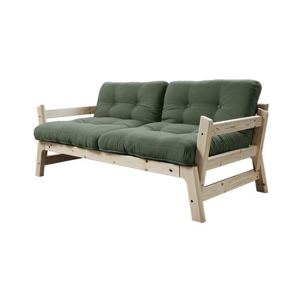 Raztegljiv kavč Karup Design Step Natural Clear/Olive Green-image-1