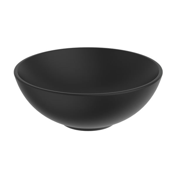 Mat črn keramičen okrogel umivalnik ø 41 cm Strada O – Ideal Standard