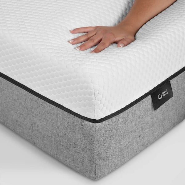 Srednje trda vzmetnica iz pene Kave Home Eva, 140 x 190 cm-image-4