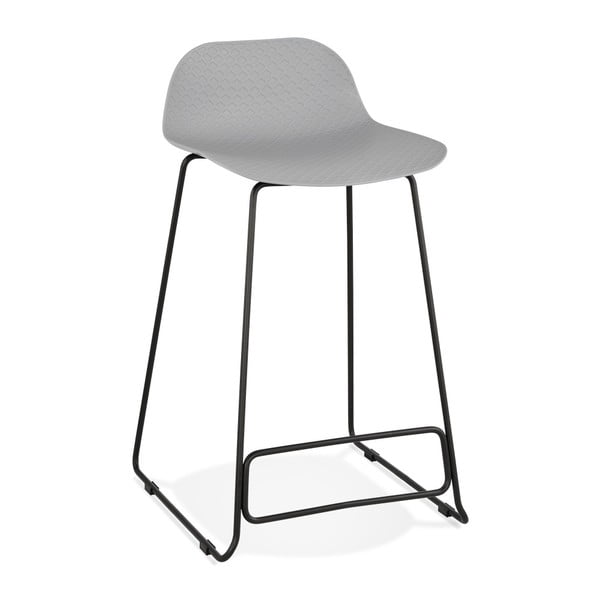 Siv barski stol Kokoon Slade, višina 85 cm
